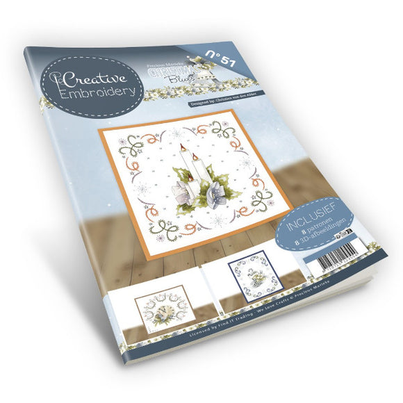 Creative Embroidery Book 51 - Christmas Blues