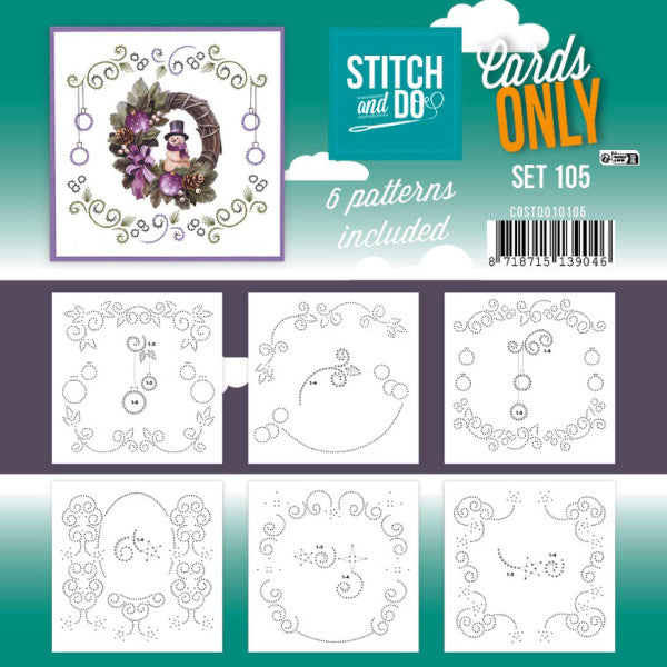 Thread Stitching Card Camera Stitch & Do Card Only Set 105 – Add Some Sparkle