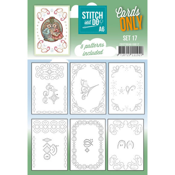 Stitch & Do Card Only A6 Set 17