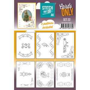 Stitch & Do Card Only A6 Set 22