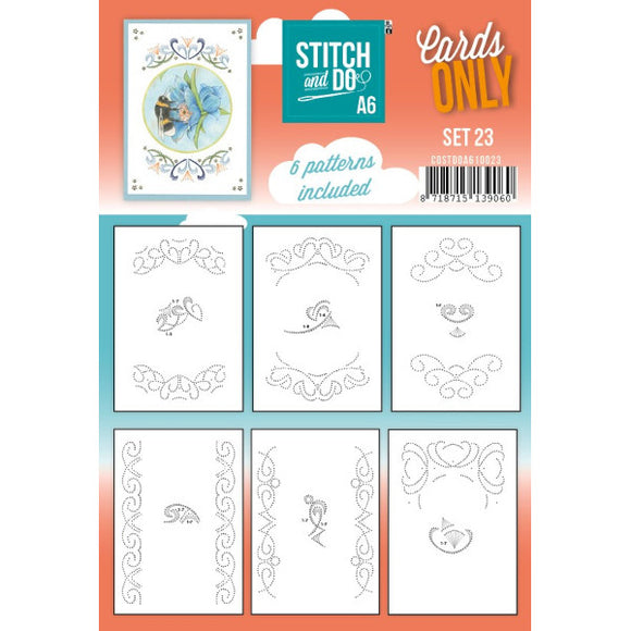 Stitch & Do Card Only A6 Set 23