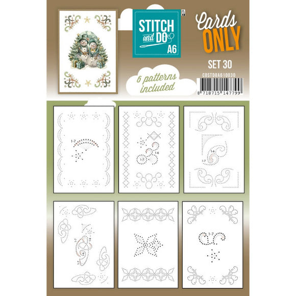 Stitch & Do Card Only A6 Set 30