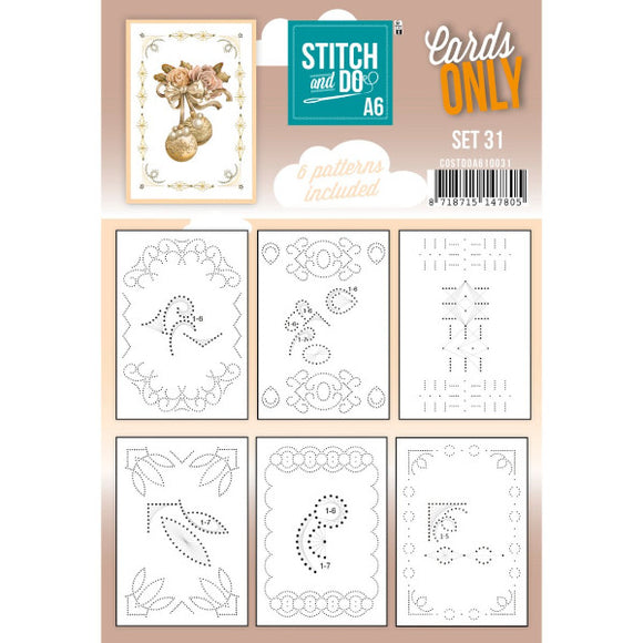 Stitch & Do Card Only A6 Set 31