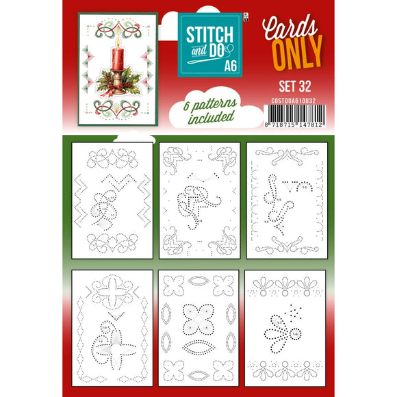 Stitch & Do Card Only A6 Set 32