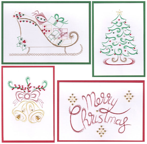 Christmas Images Paper Embroidery Kit on TV 3 July