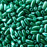 Acrylic Pearl Rice Beads 3x6mm pack of 200 - Choice of Colours