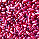 Acrylic Pearl Rice Beads 3x6mm pack of 200 - Choice of Colours