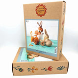 Bunnies felt craft kit, Corinne Lapierre, UK.