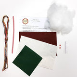 Christmas Felt Decoration Craft Kits, Corinne Lapierre, UK. Christmas crafts