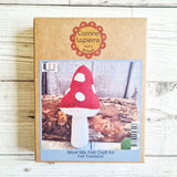 Autumn Toadstool felt craft kit, Corinne Lapierre, UK.