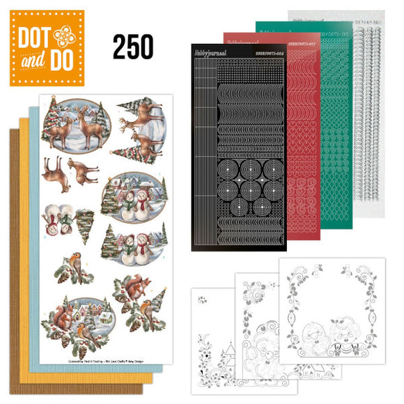 Dot & Do Kit 250 - Snowy Christmas