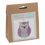 Trimits Make Your Own felt decoration/keyring craft kit. Stocking filler.