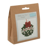 Trimits make your own hanging felt Christmas decoration - Kids, adults Craft kit