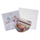 Mini Counted Cross Stitch Kit - New Baby