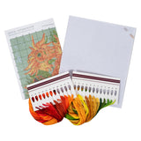 Large Counted Cross Stitch Kit - Autumn Bloom