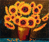 Extra Large Counted Cross Stitch Kit - Sunflower Bloom