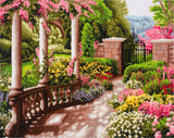 Extra Large Counted Cross Stitch Kit - Peace Garden