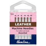 Hemline sewing machine needles x 5/6/10. Ballpoint, Stretch, Universal, Jeans, Quilt.