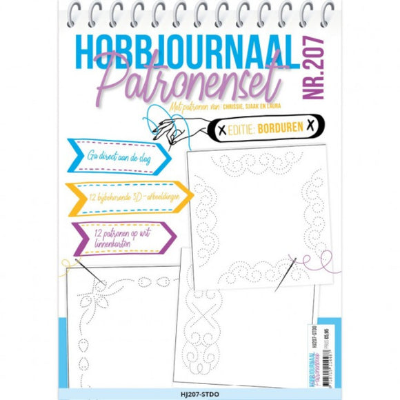 Hobbyjournaal Pattern Pack for Hobbyjournaal 207 - Stitch & Do