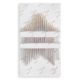 Hand Sewing Needles: Sharps: Gold Eye: Sizes 3-9