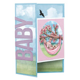 Push Out Book Scenery 16 - Welcome Baby