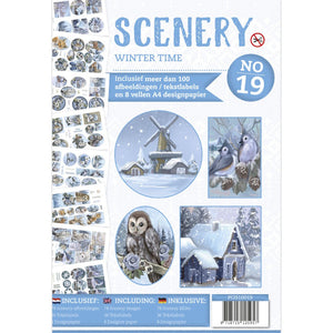 Push Out Book Scenery 19 - Winter Time