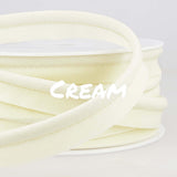 Flanged 18mm wide piping cord 5 mm Polycotton bias binding cut - Per Metre