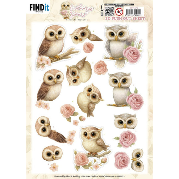 Owlways Yours Die Cut Decoupage - Whimsy