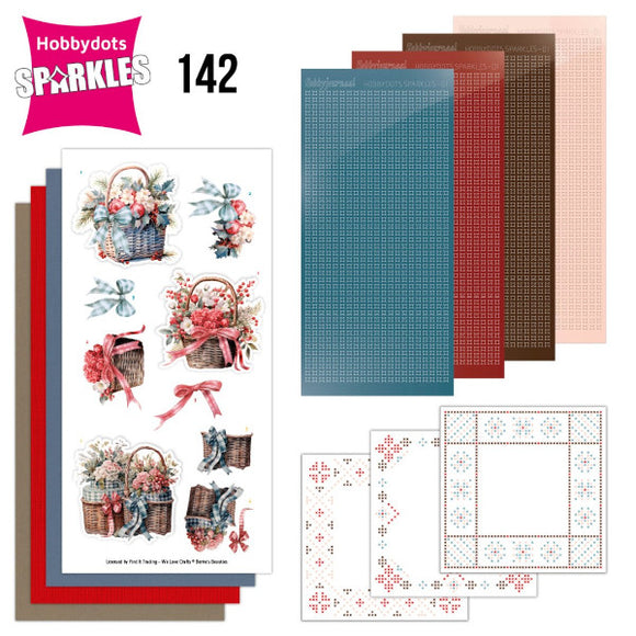 Hobbydot Sparkles Set 142 - Frosted Florals