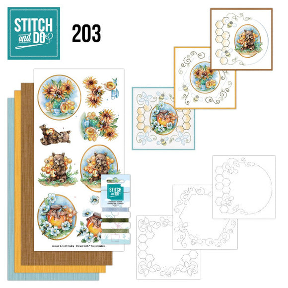 Stitch & Do Kit 203 - Bee Honey