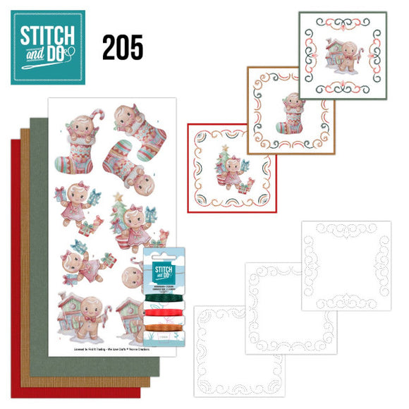 Stitch & Do Kit 205 - Christmas Scenery