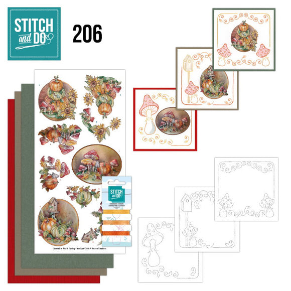 Stitch & Do Kit 206 - Awesome Autumn