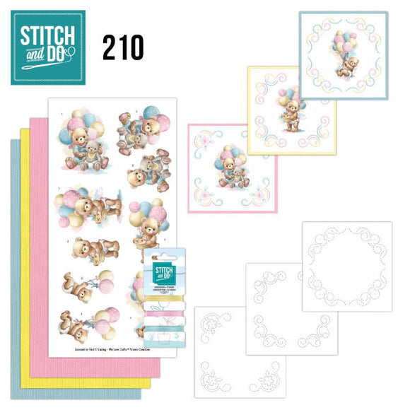 Stitch & Do Kit 210 - Baby Bear