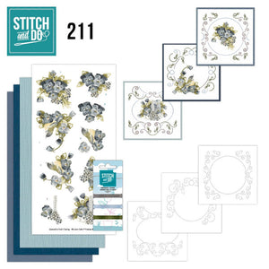 Stitch & Do Kit 211 - Painted Pansies
