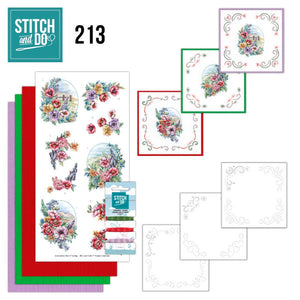 Stitch & Do Kit 213 - Landscape Field Bouquet