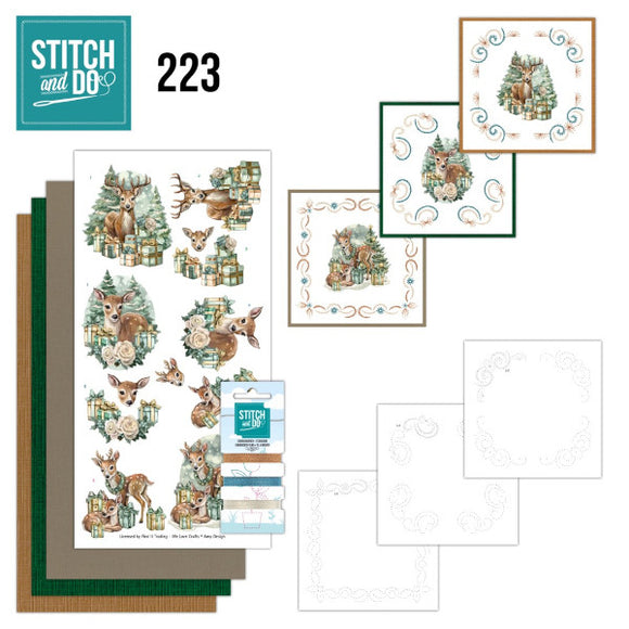 Stitch & Do Kit 223 - Enchanted Chrsitmas