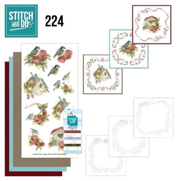 Stitch & Do Kit 224 - Ruby Christmas