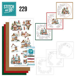 Stitch & Do Kit 229 - Christmas Houses