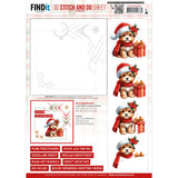 3D Stitch & Do Sheet - Berries Beauties - A Very Furry Christmas 1