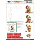 3D Stitch & Do Sheet - Berries Beauties - A Very Furry Christmas 2