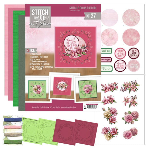 Stitch and Do on Colour 27 - Floral Pink