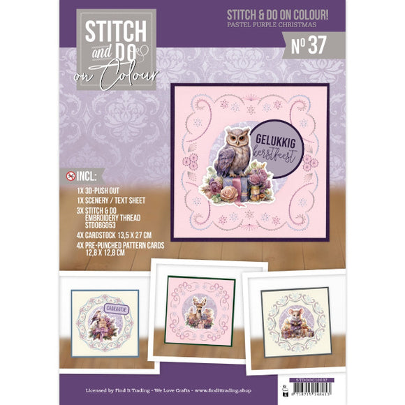 Stitch and Do on Colour 37 - Pastel Purple Christmas