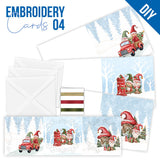 Stitch & Do Cards - 04 Gnome for Christmas