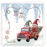 Stitch & Do Cards - 04 Gnome for Christmas