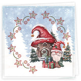 Stitch & Do Cards - 04 Gnome for Christmas