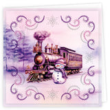 Stitch & Do Cards - 05 - Purple Christmas