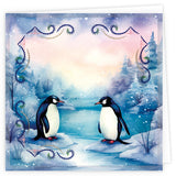 Stitch & Do Cards - 07 - Penguins