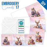 Stitch & Do Cards - 17 - Pastel Purple Christmas