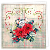Stitch & Do Cards - 18 - Floral Christmas