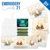 Stitch & Do Cards - 21 - Christmas Candles